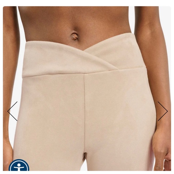 NWT, Splendid Faux Suede Tan Leggings! - Picture 3 of 9